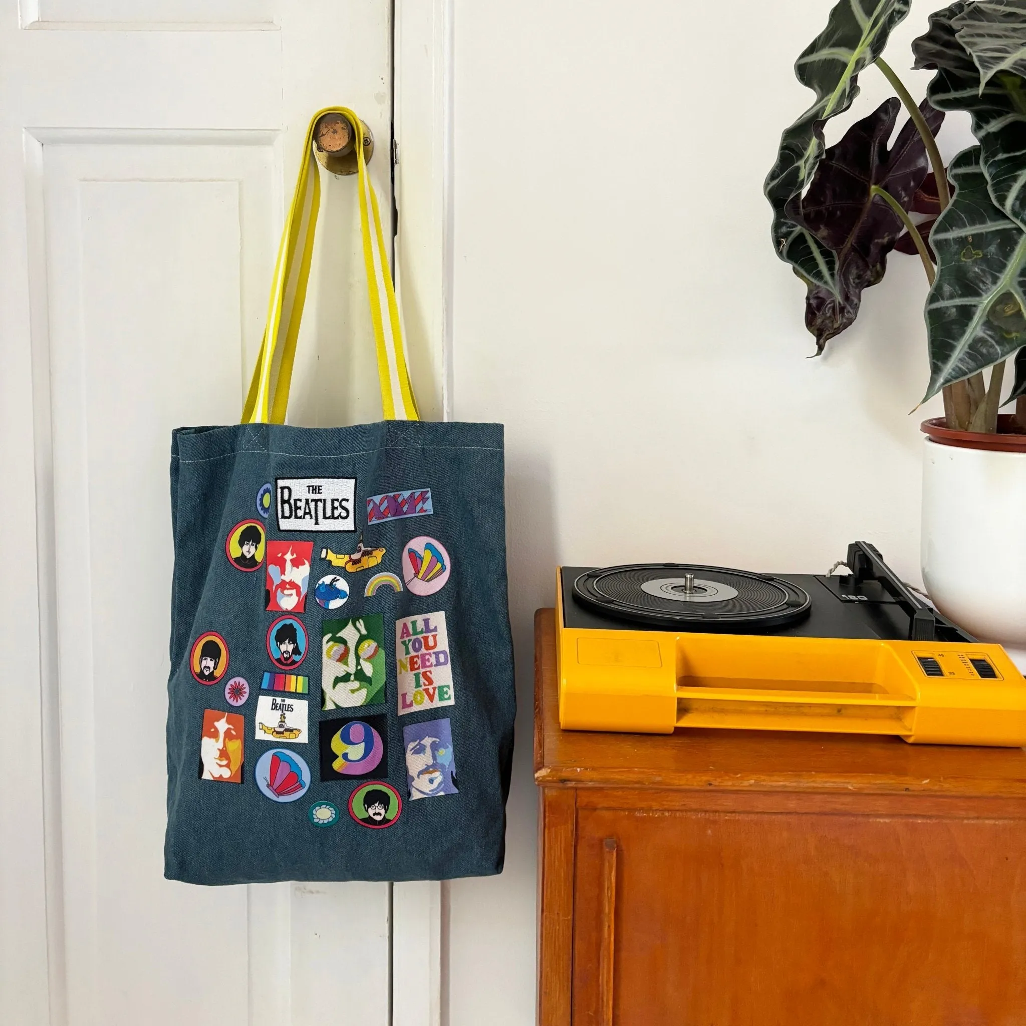 The Beatles Yellow Submarine Tote Bag